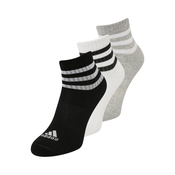 ADIDAS PERFORMANCE Sportske čarape, siva / crna / bijela
