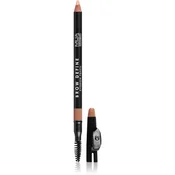 MUA Makeup Academy Eyebrow Pencil svinčnik za obrvi s krtačko odtenek Fair