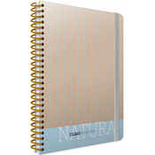 Školska bilježnica 120 listova Gipta Nature - Plava