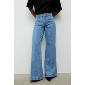Answear.LAB kavbojke bootcut kroja ženske