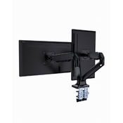 Gembird MA-DA2-03 namizna gibljiva roka za 2 monitorja 17”-35”