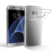 MG Ultra Slim TPU silikonski ovitek za Samsung Galaxy S7 Edge, Prozoren