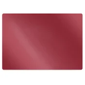 Decormat Podloga za stol Temno rdeča barva 140x100 cm 2 cm