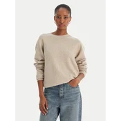 Vero Moda Pulover Doffy 10221006 Bež Regular Fit