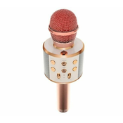 Karaoke mikrofon s zvucnikom rozi