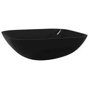 Vidaxl Stekleni umivalnik 42x42x14 cm