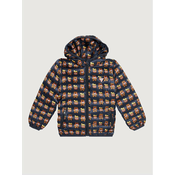 Guess Prehodna jakna H1YT03 WB310 Mornarsko modra Regular Fit