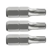 FORTUM TORX ključ, komplet 3 kosov, T 10 x 25 mm, S2 4741410