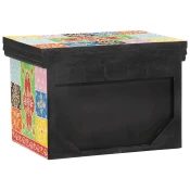 Nocni ormar s ladicama 2 pcs Šareni 40 x 30 x 28 cm
