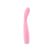Luxe Lillie Pink - silikonski vibrator, 18,7 cm