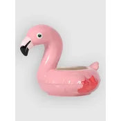 bitten Floaty Flamingo Pot Planter pink