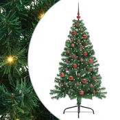 Umjetno predsvijetljeno božicno drvce Zelena 150 cm PVC