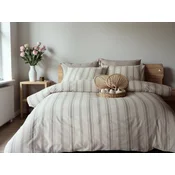 Komplet set posteljina Cotton-Life 200x220cm Bej - Francuski ležaj ( VLK000423-bej )