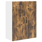 Vidaxl Omarica na steni PORTO Dimljeni oreh 60 x 31 x 80 cm
