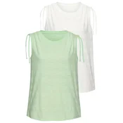 VIVANCE Top svetlo zelena/bela