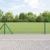 Zavareno žicano ogradno mreža s betonskom podlogom 100 x 0,6 m