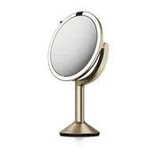 Kozmetično ogledalo z lučjo/povečevalno (5x povečava/10x povečava) o 20 cm Trio – simplehuman