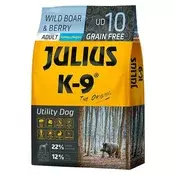 Julius K9 Grain Free Adult - veprovina i brusnica, 10 kg