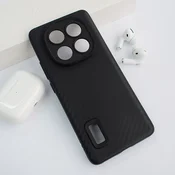 Maska za Xiaomi Redmi Note 14 Pro 4G (EU) Carbon fiber crna