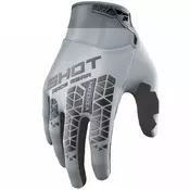 Shot Vision Tech motokros rukavice sive boje