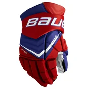 Hokejske rokavice Bauer Vapor FLYLITE Royal/Red/White Junior 10 palcev