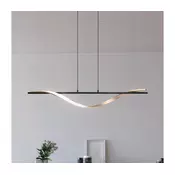 Eglo 902135-LED Viseča svetilka na kablu CONAPRATO LED/20W/230V 2700/4000/6500K črna/zlata