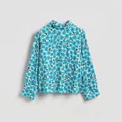 Reserved - Bluza od viskoze s dezenom