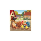 Clementoni Farm moments sestavljanka puzzle 3 x 48 kosov