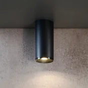 Deko-Light LED-Downlight Lucea 6, črn, aluminij, 2.700 K - Dnevna soba/jedilnica - Sodobni