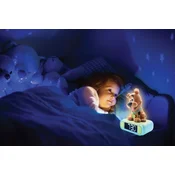 Alltoys Otroška budilka Lexibook Scooby-Doo z osvetljeno figurico