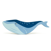 Drveni kit Whale Tender Leaf Toys