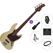 Sire Marcus Miller V5 Alder-4 SET 2 Vintage White Električna bas kitara