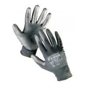 Črne najlonske rokavice BUNTING BLACK. PU dlan - 9