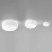 Artemide Itka steklena stenska svetilka IP65 O 50 cm - Dnevna soba/jedilnica - Sodobni - bel - Steklo