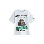 Next Majica McLaren temno zelena/temno oranžna/črna/bela