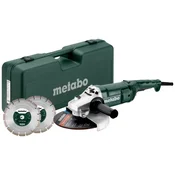 METABO WE 2200-230 Set (691081000) KOTNI BRUSILNIK - Električno - Metabo