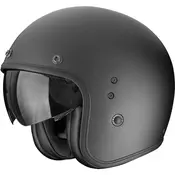 Scorpion Belfast EVO Solid otvorena motociklisticka kaciga mat biserno crna
