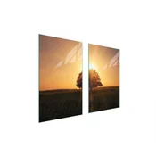 shumee STEKLENA ZAŠČITNA PLOŠČA ZA ŠTEDILNIK 75x52 TREE