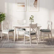 Jastucici za sjedenje 4 pcs Svijetlo siva 40 x 40 cm