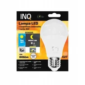 LED žarnica E27 10W 4000K 806lm senzor spremembe in gibanja