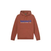 TIMBERLAND Majica modra/konjak/bela