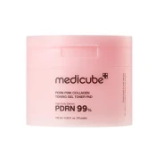 Medicube - pdrn Pink Collagen Tonning Gel Toner Pad - Tonirne gel blazinice s kolagenom - 70 kosov