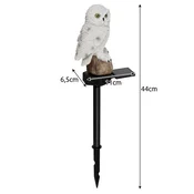 LAMPA GARDLOV Solarna vrtna svetilka - sova z senzorjem mraka, 44 cm