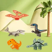 Magnetic Tiles Magnetni gradbeni Dinosaur sada 28ks - Magnetic Tiles