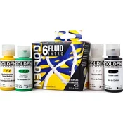 Golden Artist Colors Fluid Intro Set akrilnih barv 6 x 30 ml