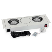 Prezračevalna enota Triton 19 za stenske omare, 2 ventilatorja, bimetalni termostat