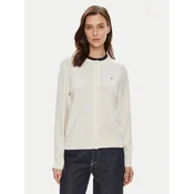 Tommy Hilfiger Pletena jopica WW0WW42370 Écru Regular Fit