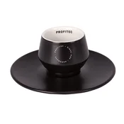 Profitec espresso skodelica s podstavkom, 70 ml, dvojna stena