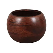 Pokrov za cvetlični lonec MANES WOOD keramika mat d16x16cm