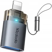 Mcdodo MCDODO ADAPTER USB-A 3.0 ZA LIGHTNING IPHONE IPAD 3A OTG LED